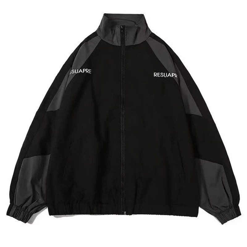 Hip Hop Men's Varsity Jacket High Street