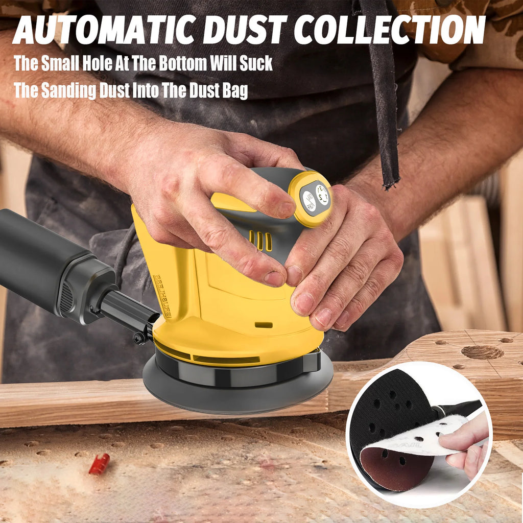 Cordless Random Orbital Sander