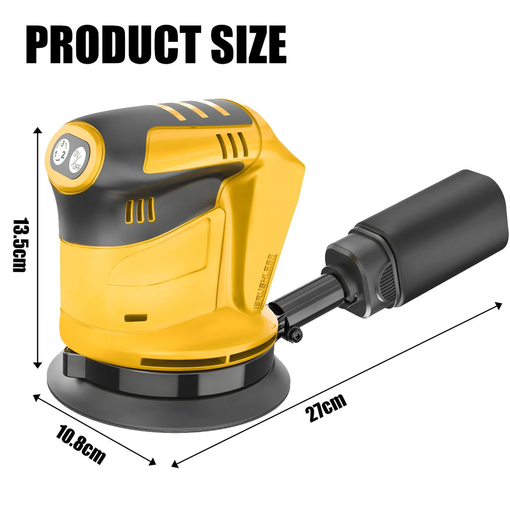 Cordless Random Orbital Sander