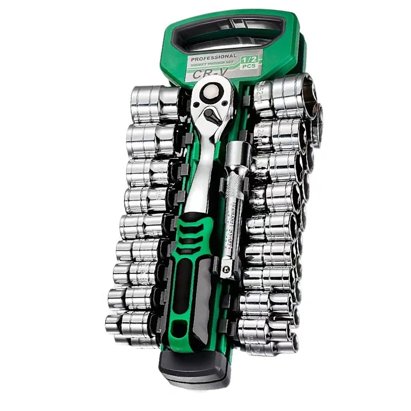 72-Piece Ratchet & Socket Set