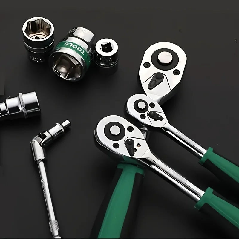 72-Piece Ratchet & Socket Set