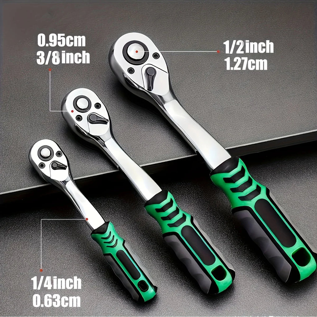 72-Piece Ratchet & Socket Set